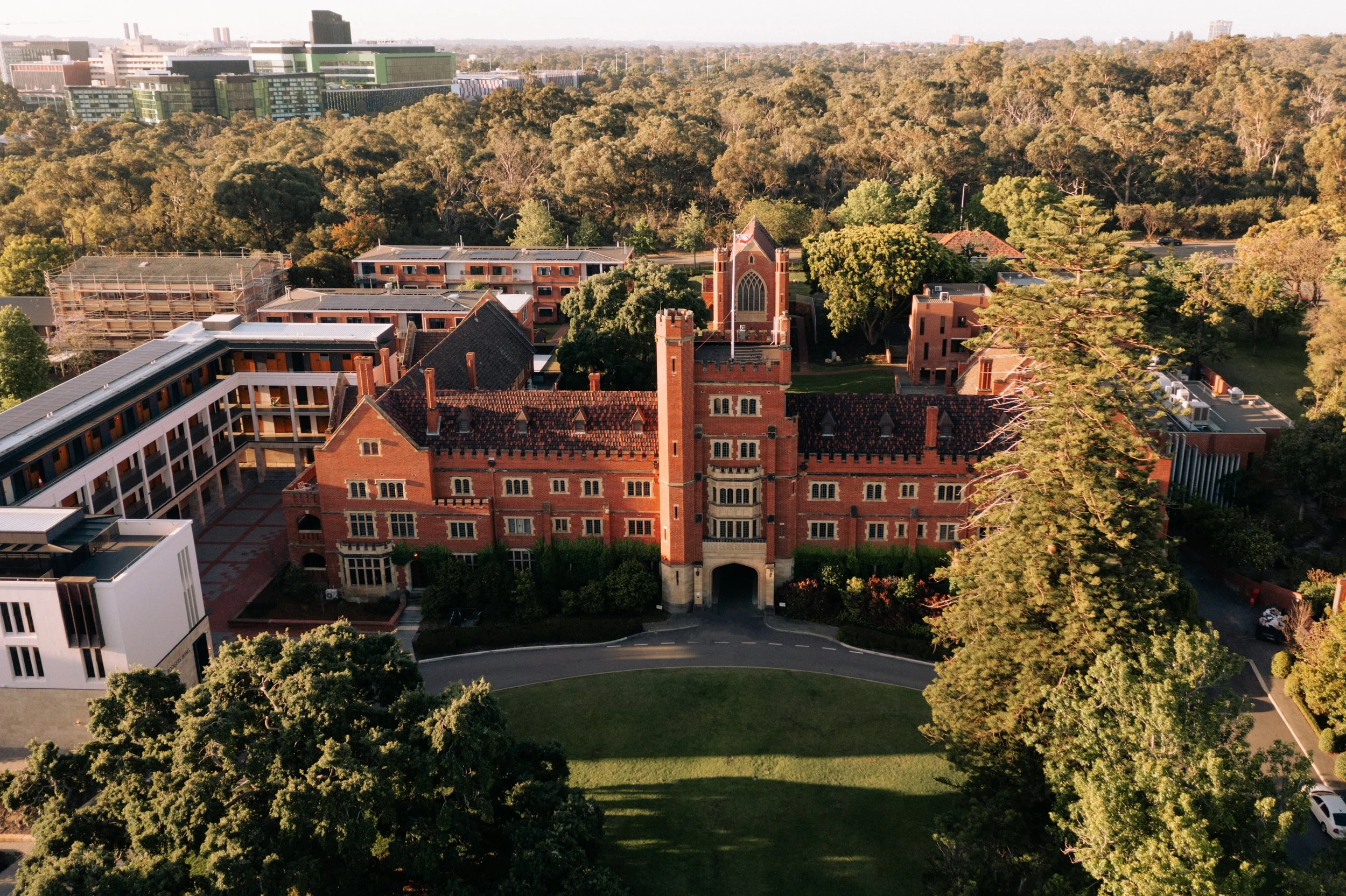 A 1930s residential college, wired for the next generation of learning.